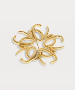 ROSEMARIJN broche - antique gold