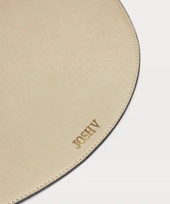 ROWENA placemats set - silver gold