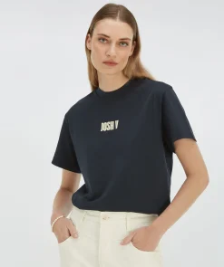 ROXY ICONIC oversized T-shirt met opdruk - dark navy