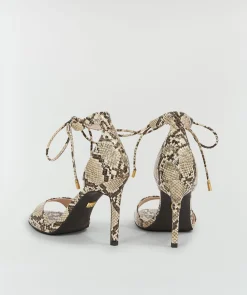 SELENE sandalettes met slangenprint - snake