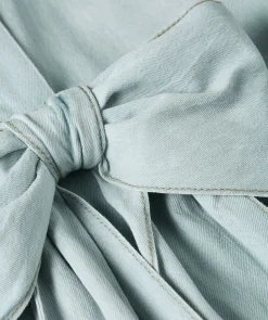 SIMI oversized blousejurk - blue denim