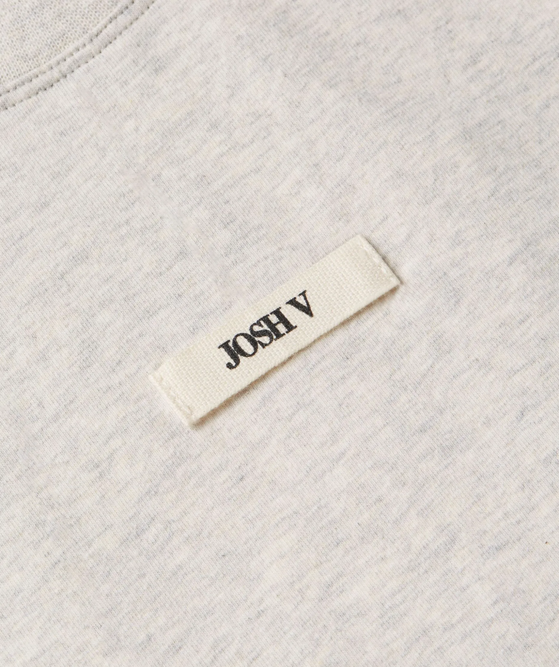 SUE T-shirt met schoudervulling - salt melange