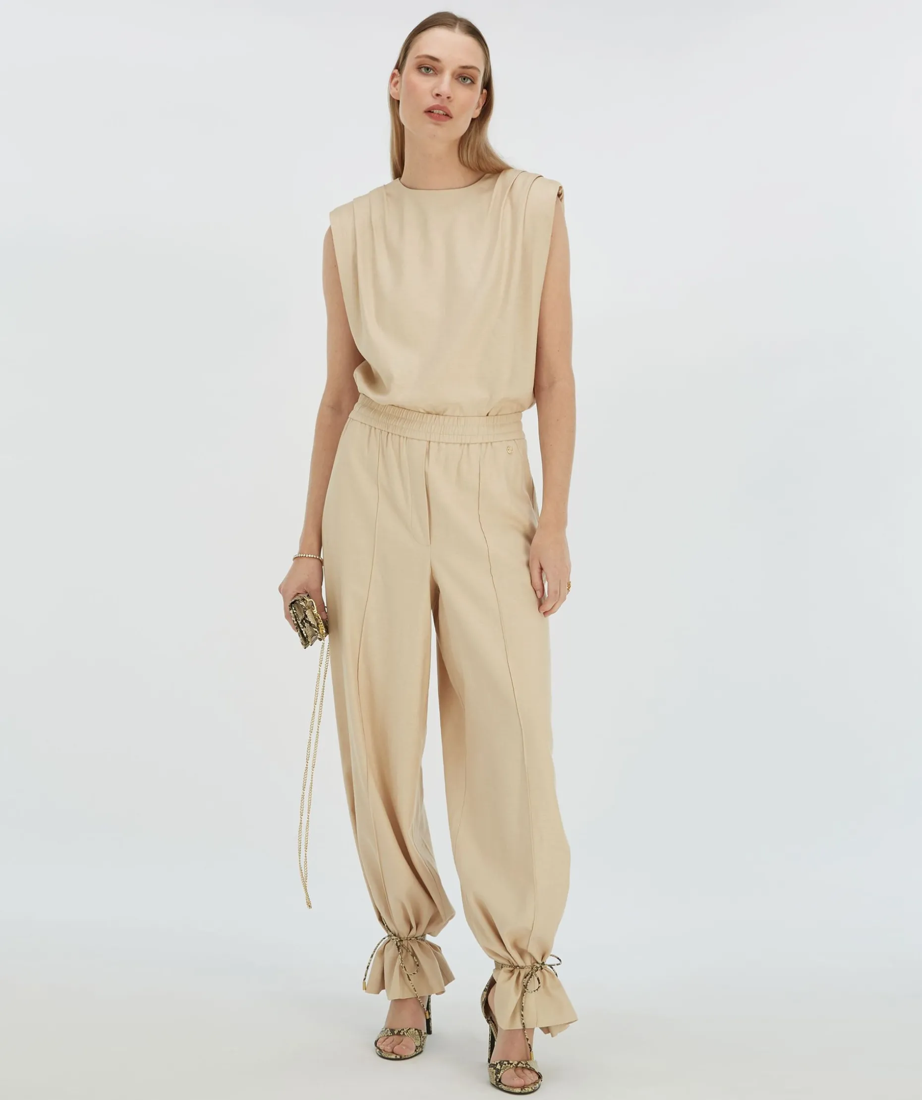 SUKI regular fit top - light sand