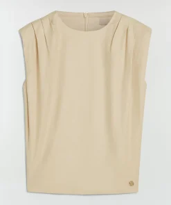SUKI regular fit top - light sand