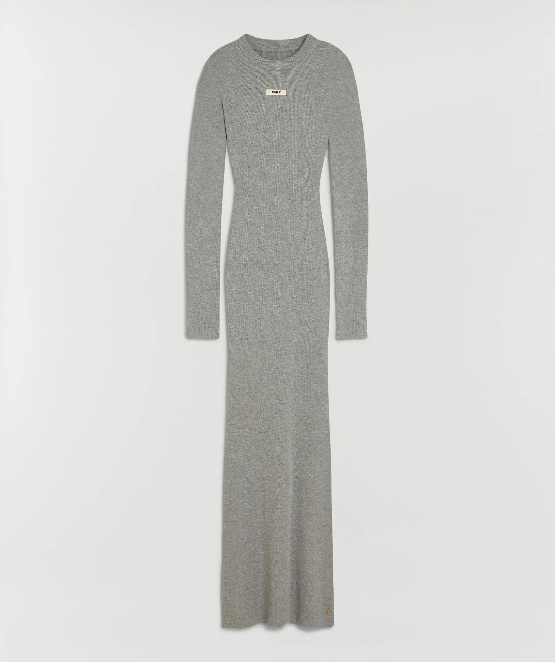 TALIA super skinny fit jurk - grey melange