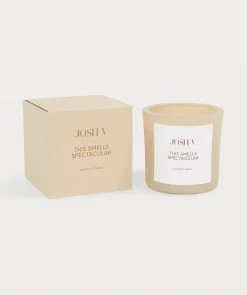 This Smells Spectacular geurkaars (L) - dark ecru