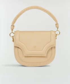 VERONIQUE tas met logo - beige