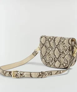 VERONIQUE tas met slangenprint - snake