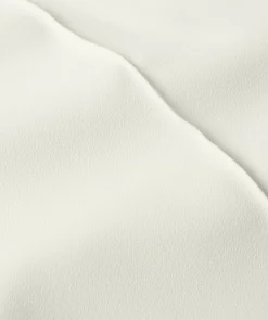 VIVA high waisted wide leg pantalon - cocoon white