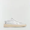 WINONA metallic sneakers van leer - silver