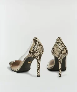 ZYRA pumps met slangenprint - snake